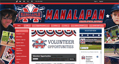 Desktop Screenshot of manalapanbaseball.com